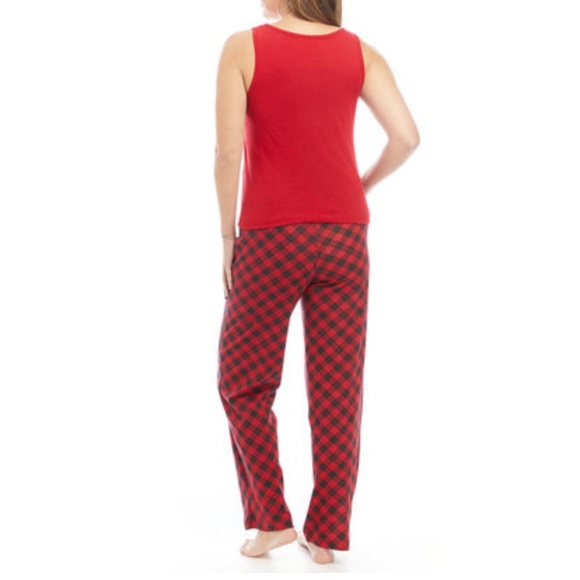 Red Cardigan Pajama Set 
